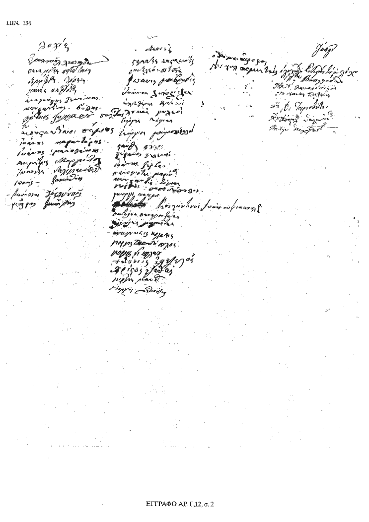 Tόμος 18 - Πίνακας 136: Έγγραφο αρ. Γ 12, σ. 2